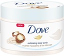 Dove Пилинг для душа с макадамией и рисовым молочком 225 мл DE