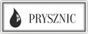 Tabliczka Grawer na Drzwi informacyjna PRYSZNIC