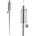 САДОВЫЙ фонарик, сталь, металл, керосиновая лампа, вбивной, 115 см