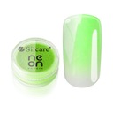 Silcare Peľ na nechty Neon Powder Green 3 g Značka Silcare