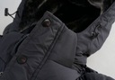 Pánska zimná teplá páperová bunda s medvedíkom s kapucňou čierna MP88 XXL Dominujúca farba čierna