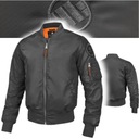 МУЖСКАЯ ВЕСЕННЯЯ КУРТКА PITBULL БЕЗ КАПЮШОНА MA-1 ЛОГОТИП 2 ГРАФИТ РАЗМЕР L