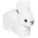 LEGO - животные, 29685pb01, кролик, белый