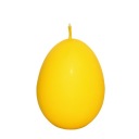 Свеча для пасхального яйца 9 см матовая желтая