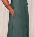 Elegantné dámske plážové šaty TRIUMPH Beach MyWear Maxi Dress sd 44 Dominujúca farba zelená