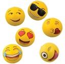 Piłka Plażowa Pilka Dmuchana Emoji Do Zabawy Pilka Ogrodowa 20cm Model emoji