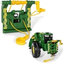 Зеленая лебедка с добавлением к The Rollypowerwinch Rolly Toys Tractor