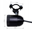 ГАЛОГЕН 4 LED (СВІТЛОДІОД) ФАРА 40W ФАРА QUAD ВИМИКАЧ  фото 5