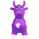 Резиновая кофта для прыгающей коровы, звуки коровы, светлая, фиолетовая, 56см