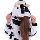 COW Fudge Kigurumi Pajamas Женский и мужской комбинезон-комбинезон M 155-164