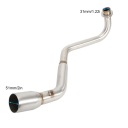 ÉCHAPPEMENT SPORTIF COLLECTEUR MOTOCYCLETTE TUNING VERS HONDA MSX125 2013-2019photo 9