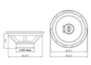 ДВУХКАНАЛЬНЫЕ ДИНАМИКИ АВТОМОБИЛЬНЫЙ 165 MM 220W 2 ШТ изображение 6