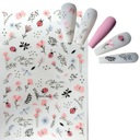 САМОКЛЕЯЩИЕСЯ НАКЛЕЙКИ НА НОГТИ ДЛЯ ЦВЕТНЫХ УКРАШЕНИЙ ЛИСТЬЯМИ КЛОКА