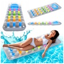 НАДУВАННЫЙ ПЛЯЖНЫЙ МАТРАС ДЛЯ КУПАНИЯ КАРМАН-СЕРЫЙ 173х63 СМ