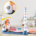 INTERAKTÍV OKTATÓSZŐNYEG CSECSEMŐKNEK PUHA ZENÉLŐ ZONGORA OROSZLÁN Termékmagasság 30.2 cm