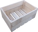 ДЕРЕВЯННАЯ КОРОБКА 31x22x12 ПРИРОДНЫЙ АТЛАС
