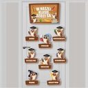 Украшение школы Орнамент Сова