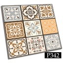 Самоклеящаяся плитка ПВХ 25х25 Patchwork CHARM