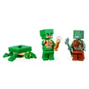 LEGO MINECRAFT č. 21254 - Domček na pláži korytnačiek +Taška +Katalóg LEGO 2024 Počet prvkov 234 ks