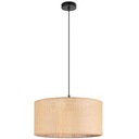 RUSTIC maxi одинарный подвесной светильник, ДЖУТОВЫЙ ЛАМПАС, бежевый