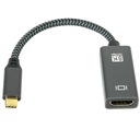 АДАПТЕР USB C на HDMI 2.1 8K 4K/120 Гц 240 Гц UHD ПРЕОБРАЗОВАТЕЛЬНЫЙ КАБЕЛЬ