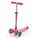 СКУТЕР MINI MICRO DELUXE Трехколесный светодиодный розовый