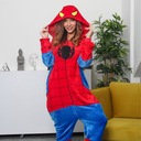 Комбинезон-пижама Кигуруми, костюм Человека-паука, маскировка, размер M: 155–165 см