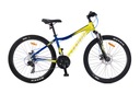 MTB bicykel Racer 26 2D M.15&quot; Model Racer 26 2D M.15'' żółty+czarny+niebieski