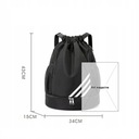Рюкзак, спортивная сумка, водонепроницаемая для мячей, большой шнурок