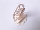 ЗАПРОШЕННЯ НА ПРИЧАСТЯ 3D ДЛЯ ДІВЧИНКИ БЕЗ ПЕРСОН.