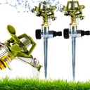 САДОВЫЙ ОПРЫСКИВАТЕЛЬ ПУЛЬСНЫЙ ПОВОРОТНЫЙ 360° МЕТАЛЛИЧЕСКИЙ РЕГУЛИРУЕМОЕ ПОЛЕ 2 шт.