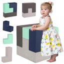 Мягкие пенопластовые блоки для детей, формы куба