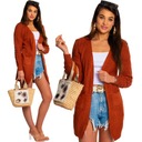 Modny Wygodny Kobiecy SWETER Narzutka KARDIGAN