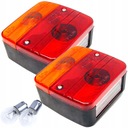 КОМПЛЕКТ КОМБИНИРОВАННЫХ ЛАМП ПРИЦЕПА + ЛАМПА 12 В