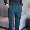 Módna kvalita Pánske oblekové nohavice Slim Fit nohavice M Veľkosť 31
