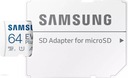 MicroSD Pamäťová karta Samsung Evo+ microSD 64GB 130/90/U1 A1 V10 (2024) Kapacita karty 64 GB