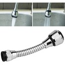 АЭРЛЯТОР ДЛЯ КУХОННОГО ОБОРУДОВАНИЯ, УДЛИНИТЕЛЬ КРАНА НА 2 ФУНКЦИИ, хром