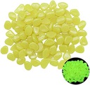 ГАЛЬКА СВЕТЯЩАЯСЯ, ФЛУОРЕСЦЕНТНАЯ, ДЕКОРАТИВНЫЕ КАМНИ ДЛЯ ДОМАШНЕГО САДА, ЖЕЛТЫЕ