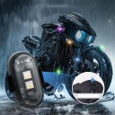 4 ШТУКИ ЛАМПОЧКА СТРОБОСКОП LED (СВІТЛОДІОД) 8 КОЛЬОРІВ УНІВЕРСАЛЬНЕ MOTOCYKL, ROWER, DRON  (18863542449) фото min 10