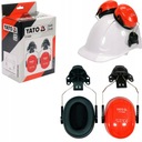 ПРОТИВОШУМНЫЕ НАУШНИКИ YATO, УСТАНОВЛЕННЫЕ НА ШЛЕМ