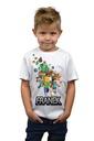 Детская футболка с принтом Minecraft. Блузка. Футболка. Персональный подарок.