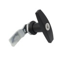 RUST PROOF T SHAPE HANDLE LOCK WITH KEYS TRAILER T HANDLE 1PC ЧОРНИЙ  (17652159506) фото min 6