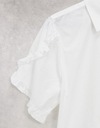 Biela košeľa casual krátky strih rukávy 32 Značka Collusion