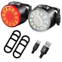 ВЕЛОСИПЕДНАЯ ЛАМПА ПЕРЕДНИЙ ЗАДНИЙ ФОНАР СВЕТОДИОДНЫЙ USB ДЛЯ ВЕЛОСИПЕДНОГО РУЛЯ МОЩНЫЙ ЯРКИЙ