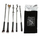 НАБОР СЕРЕБРЯНЫХ КИСТЕЙ ДЛЯ МАКИЯЖА «ГАРРИ ПОТТЕР» + КРЫШКА