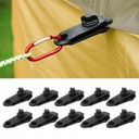 10 ШТ. ЗАЖИМ ДЛЯ КРЕПЛЕНИЯ ТЕНТАРНОЙ ПАЛАТКИ