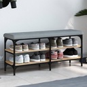 СКАМЬЯ ДЛЯ ОБУВИ SONOMA ДУБ 102X32X47CM