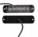4 PCS 6 LED STROBOSKOPY WARNINGS AUTOMOTIVE LIGHTS STROBOSKOPOWE 12/24V  photo 12