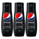 Набор сиропов-концентратов для воды SodaStream Pepsi MAX 3х440мл