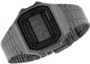 Čierne hodinky Casio Vintage s náramkom A168WEGG-1BEF v retro štýle Strojček quartzový